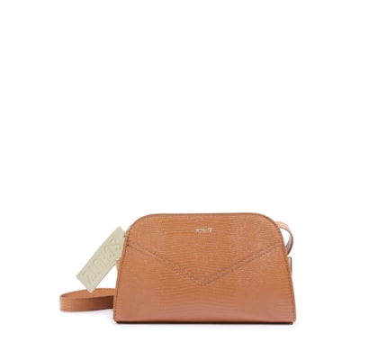 Bolsa Feminina Tiracolo Hazel Pequena - Marrom