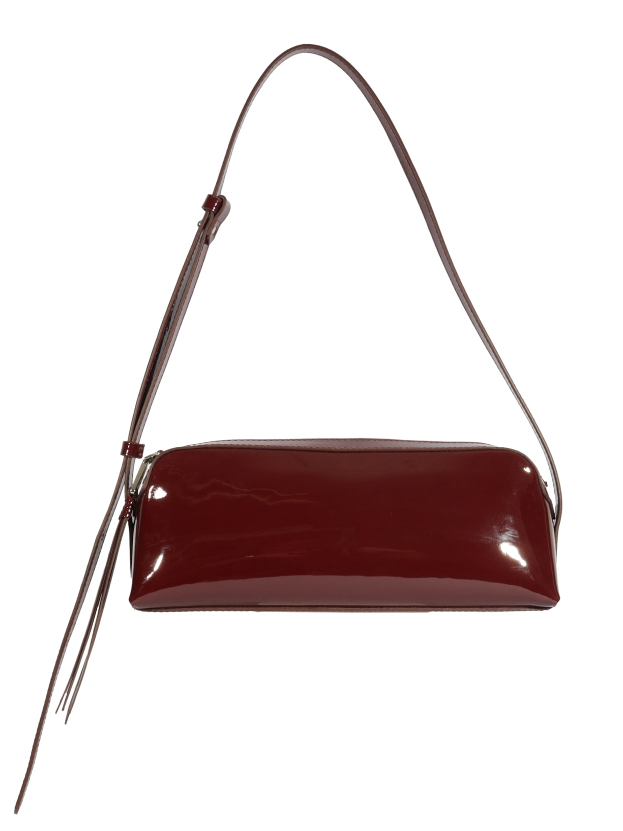 Bolsa Feminina Tiracolo Izzy Couro Verniz - Vinho