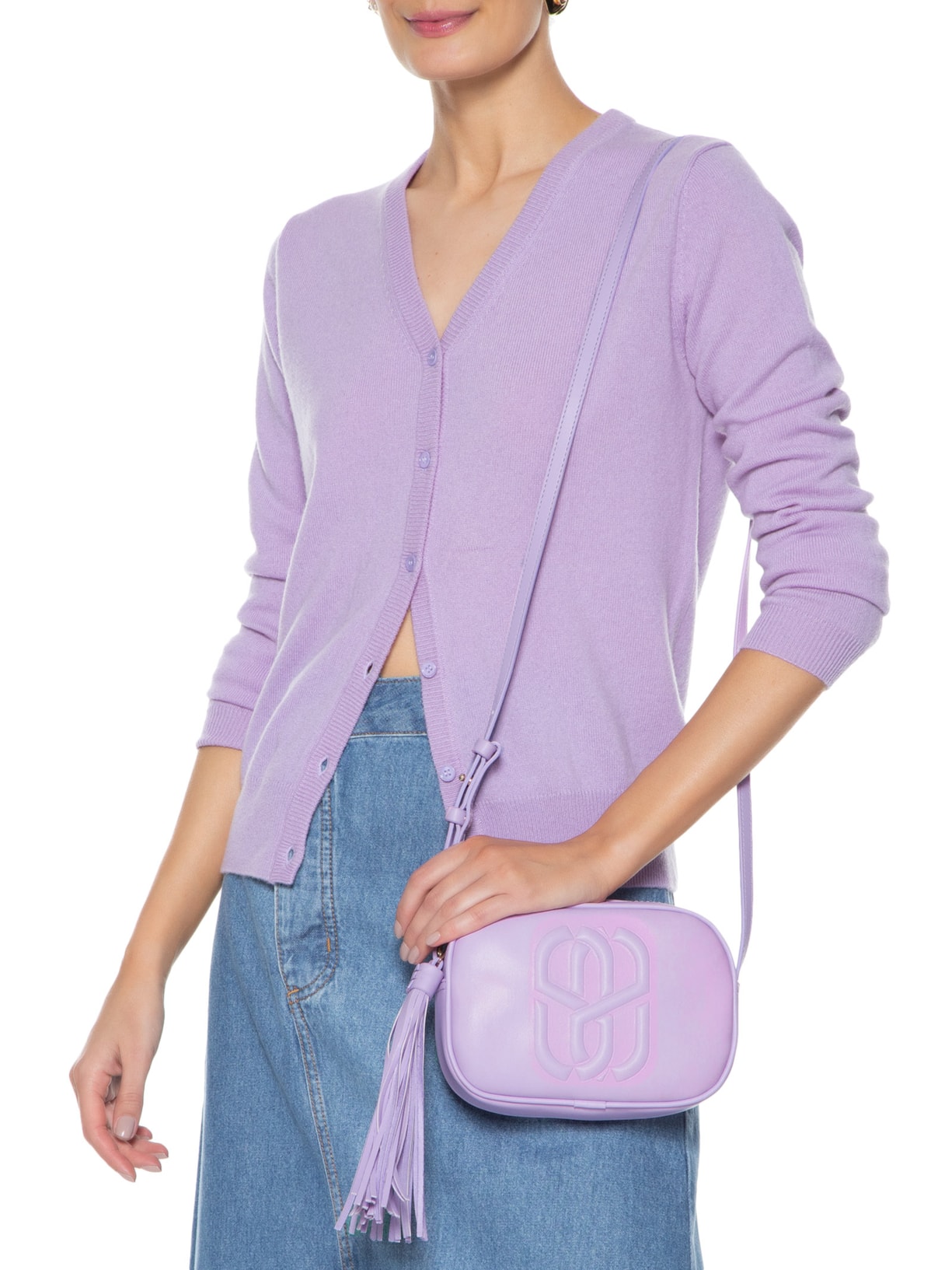 Bolsa Feminina Tiracolo Kate Lilás Schutz