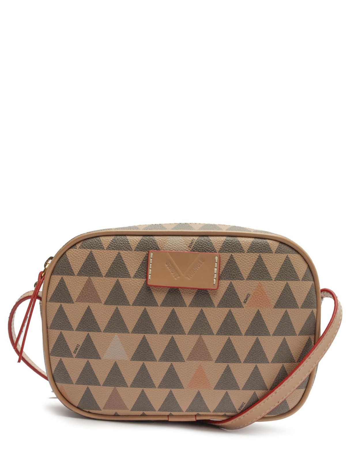 Bolsa Feminina Tiracolo Kate New Triangle - Bege