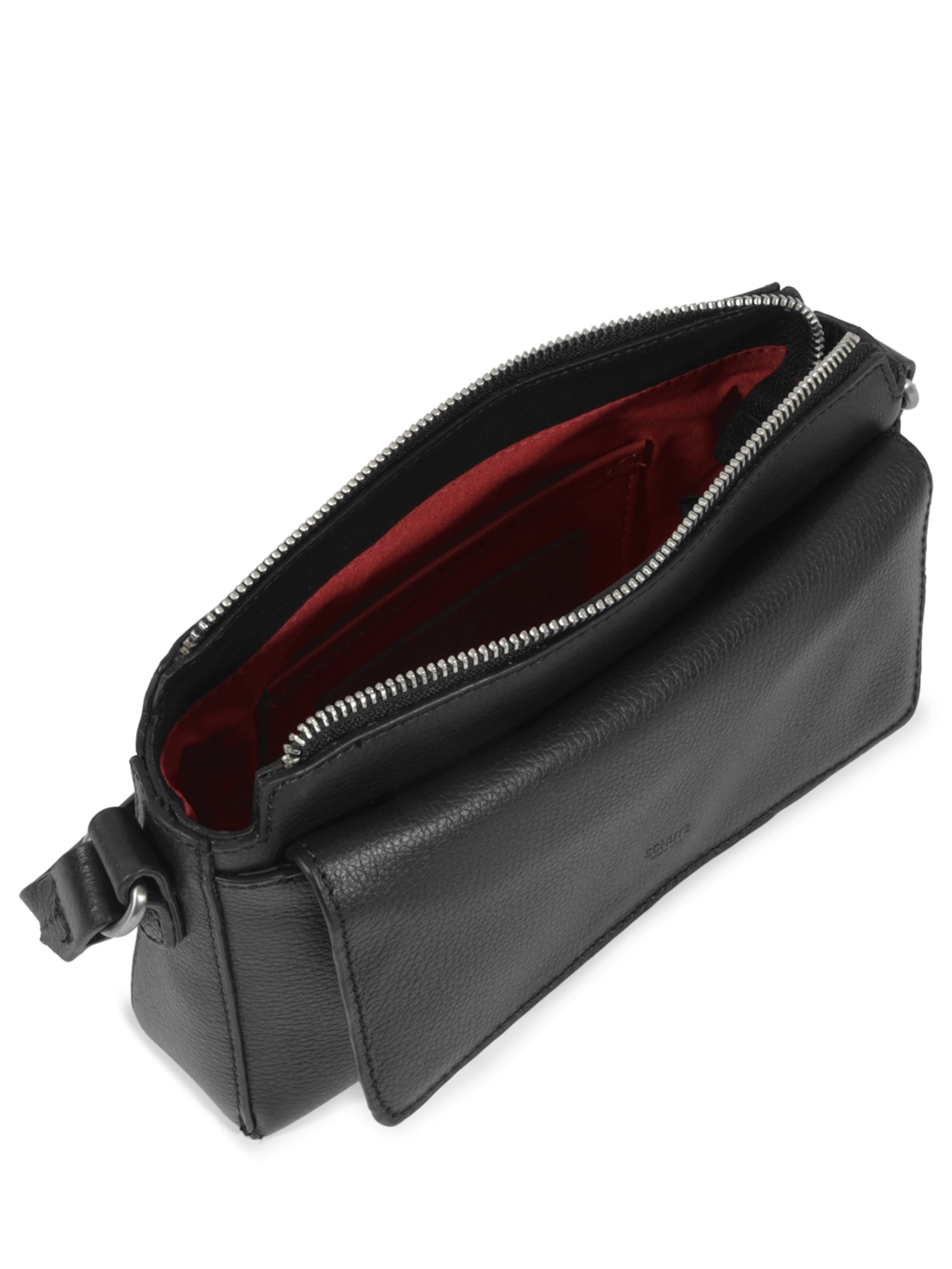 Bolsa Feminina Tiracolo Liah Couro Preto Schutz