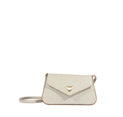 Bolsa Feminina Tiracolo Liese Pequena - Branco