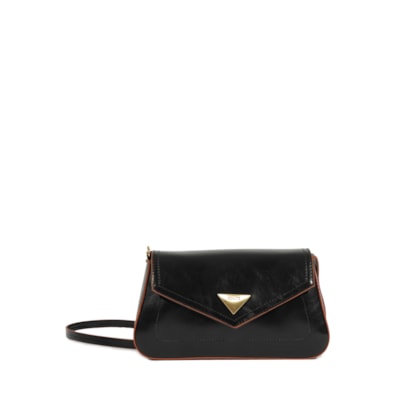 Bolsa Feminina Tiracolo Liese Pequena - Preta