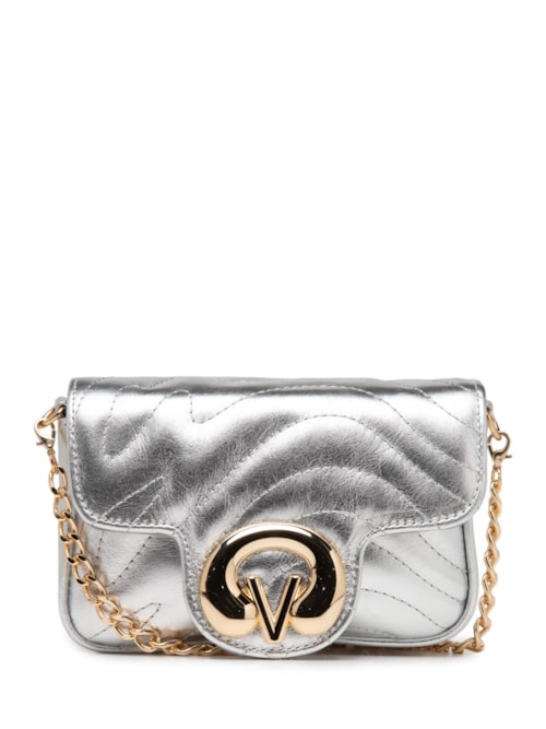 Bolsa Feminina Tiracolo Lily Pequena - Prateado