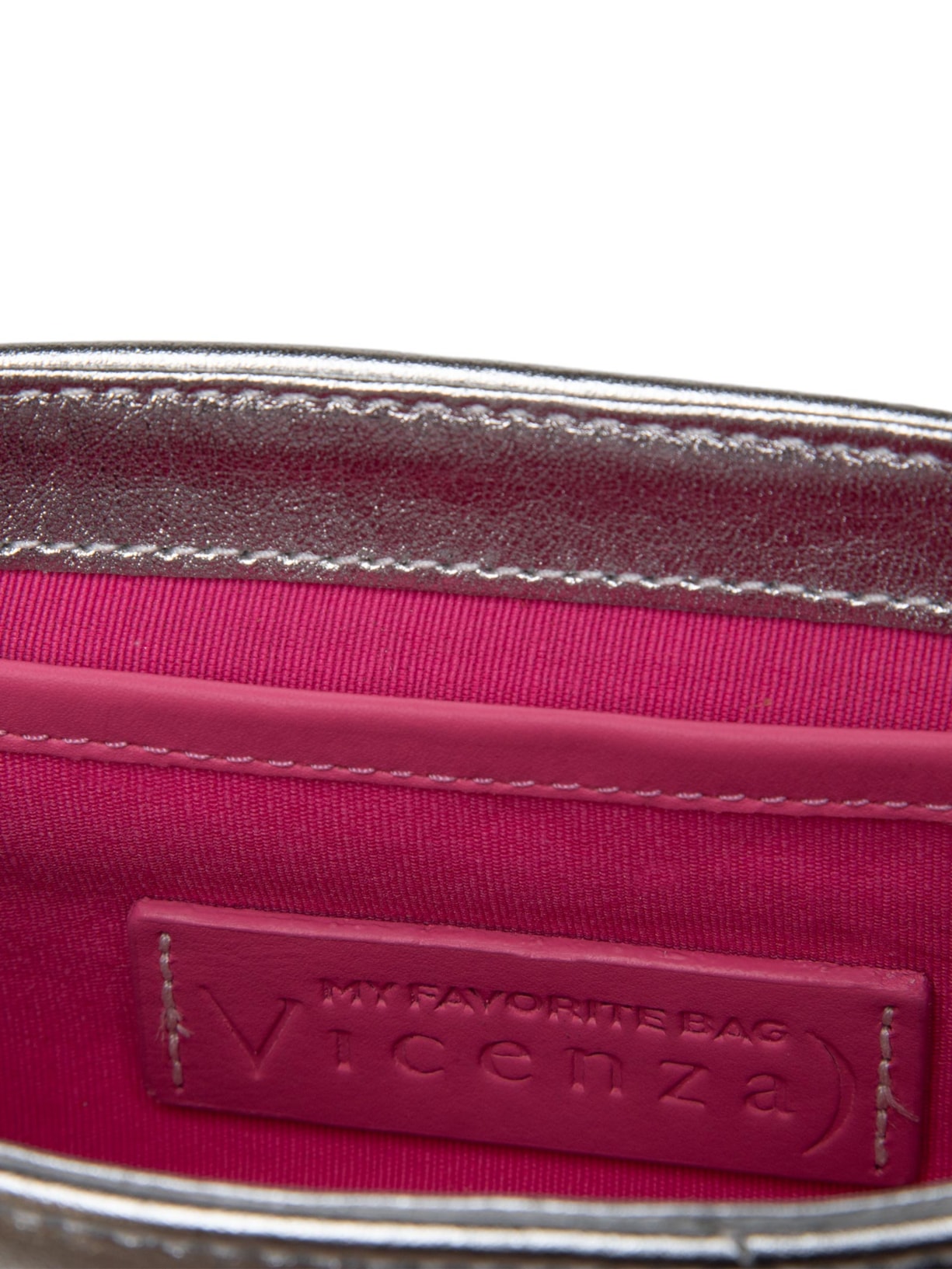 Bolsa Feminina Tiracolo Lily Pequena Prateado Vicenza