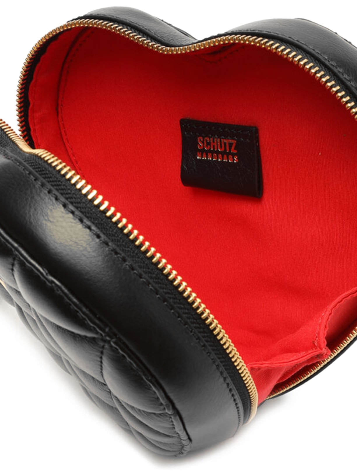 Bolsa Feminina Tiracolo Love Preto Schutz