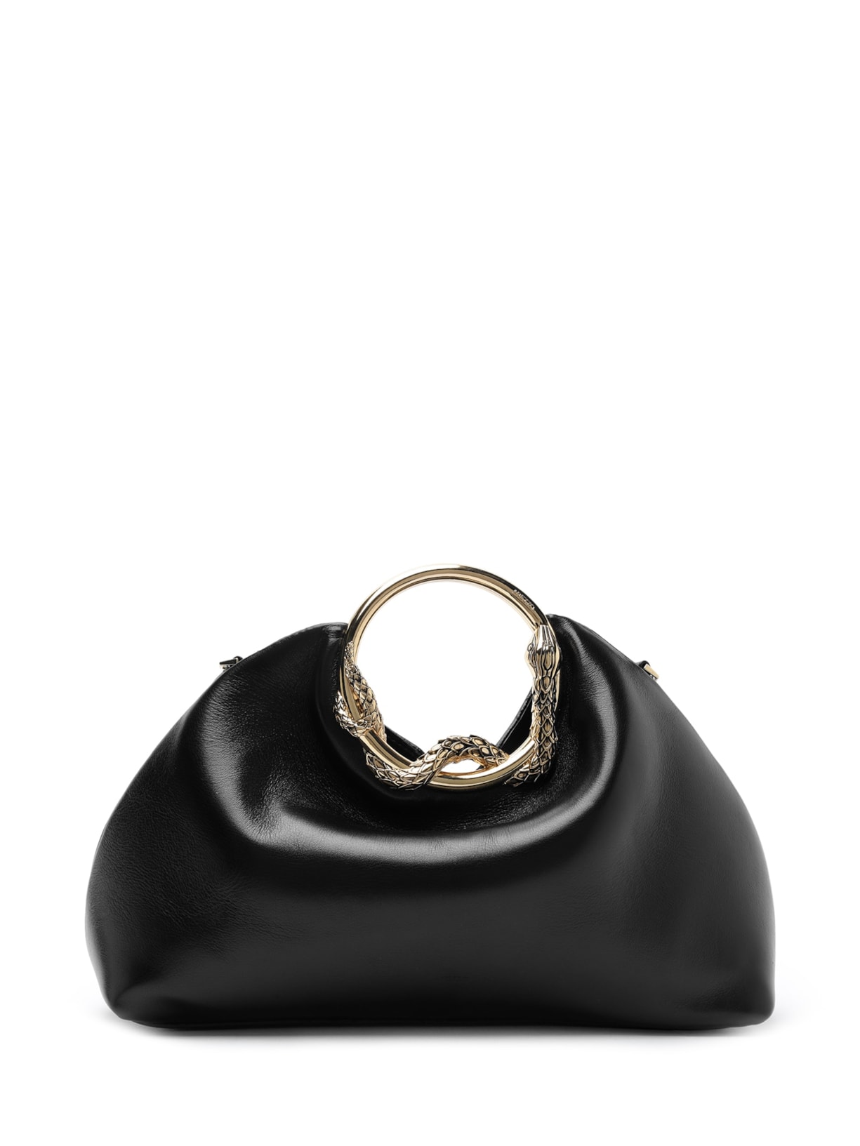 Bolsa Feminina Tiracolo Média Alça Metal Preto Arezzo