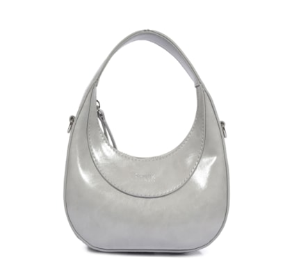 Bolsa Feminina Tiracolo Média - Cinza