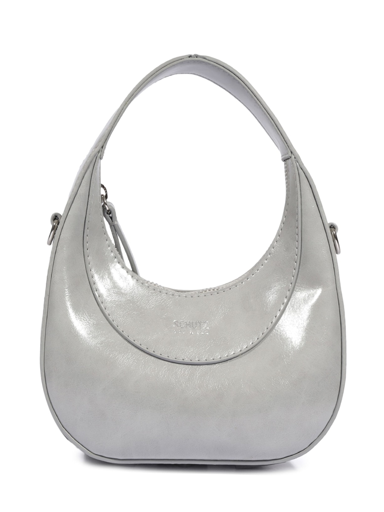 Bolsa Feminina Tiracolo Média - Cinza