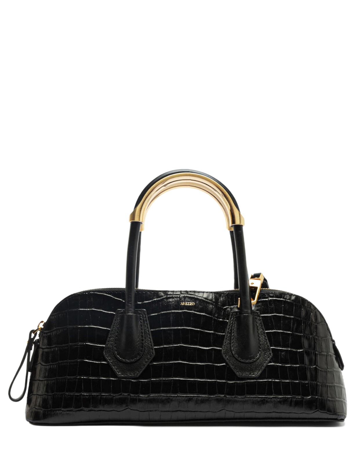 Bolsa Feminina Tiracolo Média Couro - Preto