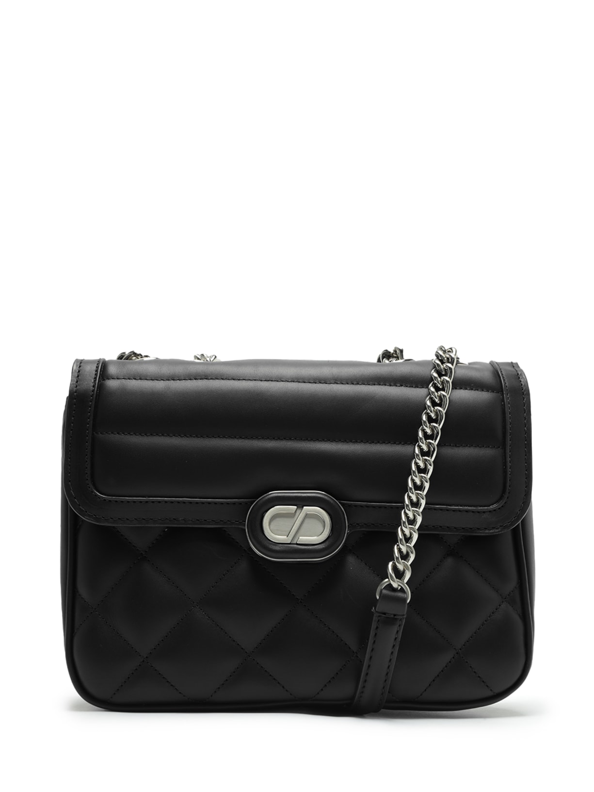 Bolsa Feminina Tiracolo Média Dazzle - Preto