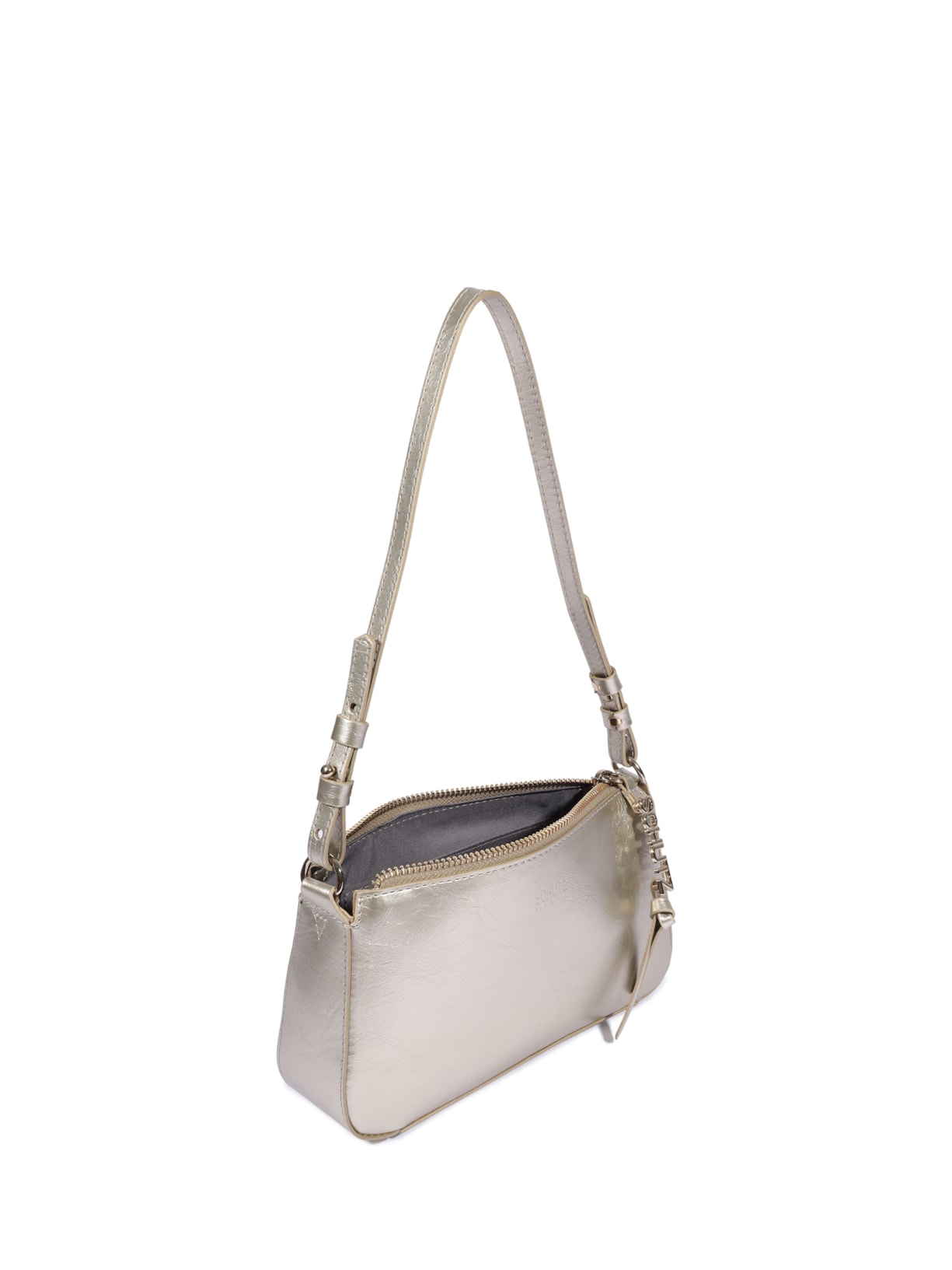 Bolsa Feminina Tiracolo Média Dourado Schutz