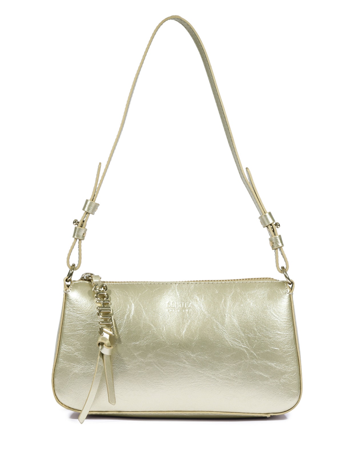 Bolsa Feminina Tiracolo Média - Dourado