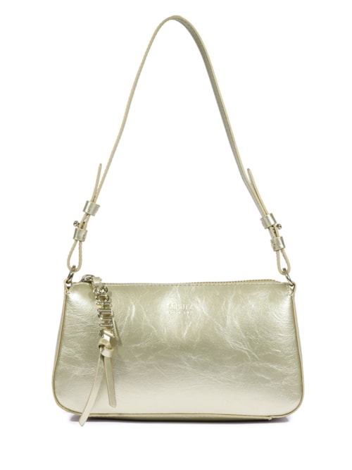 Bolsa Feminina Tiracolo Média - Dourado