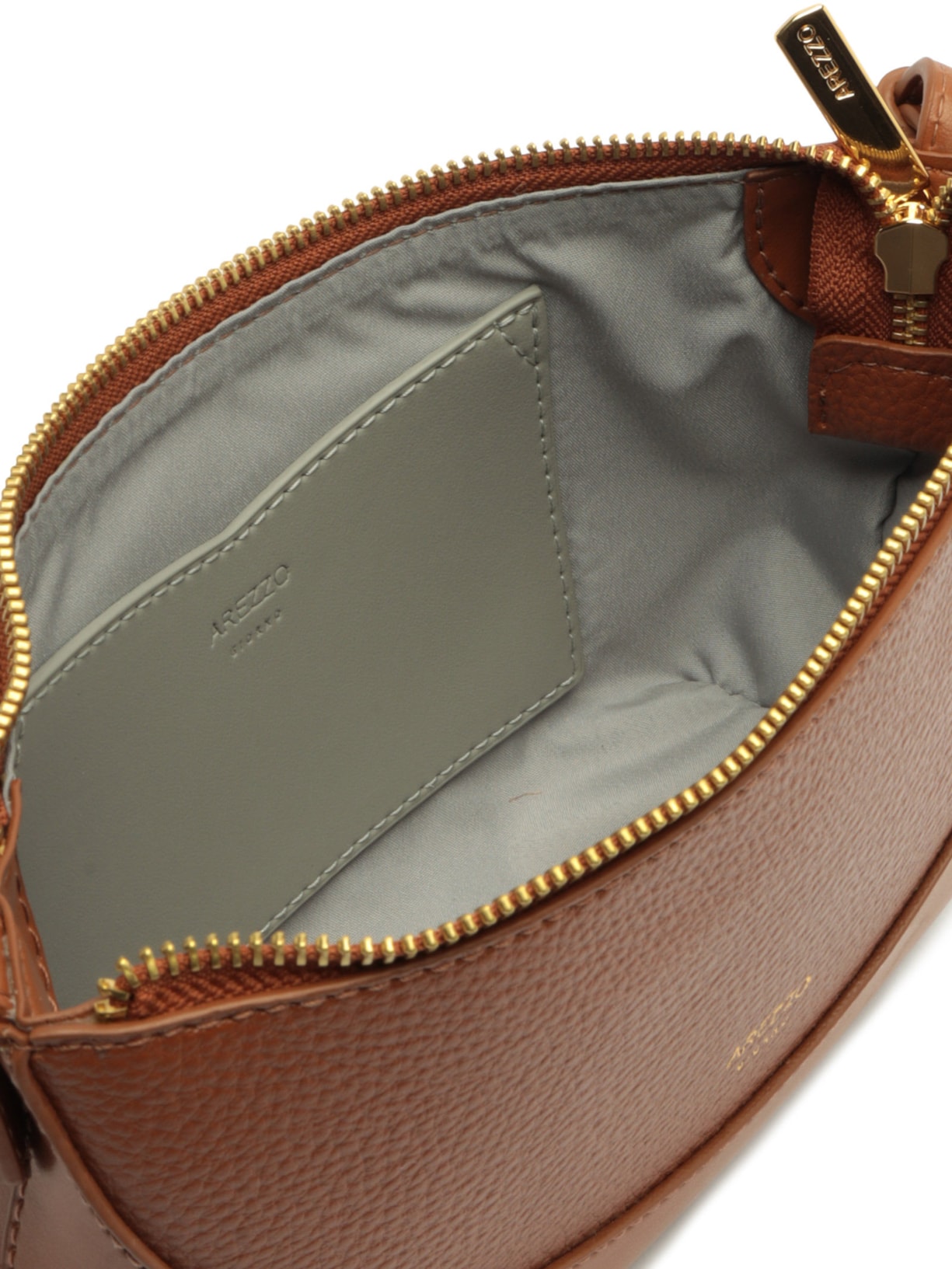 Bolsa Feminina Tiracolo Média Lenço Marrom Arezzo