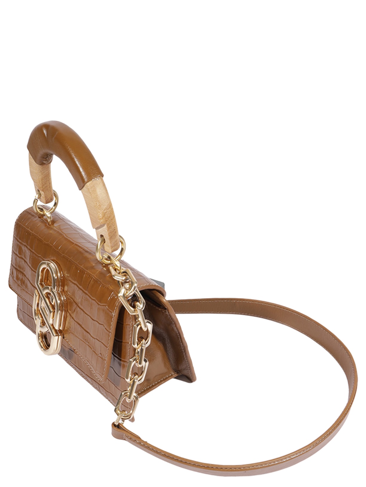 Bolsa Feminina Tiracolo Média Marrom Schutz