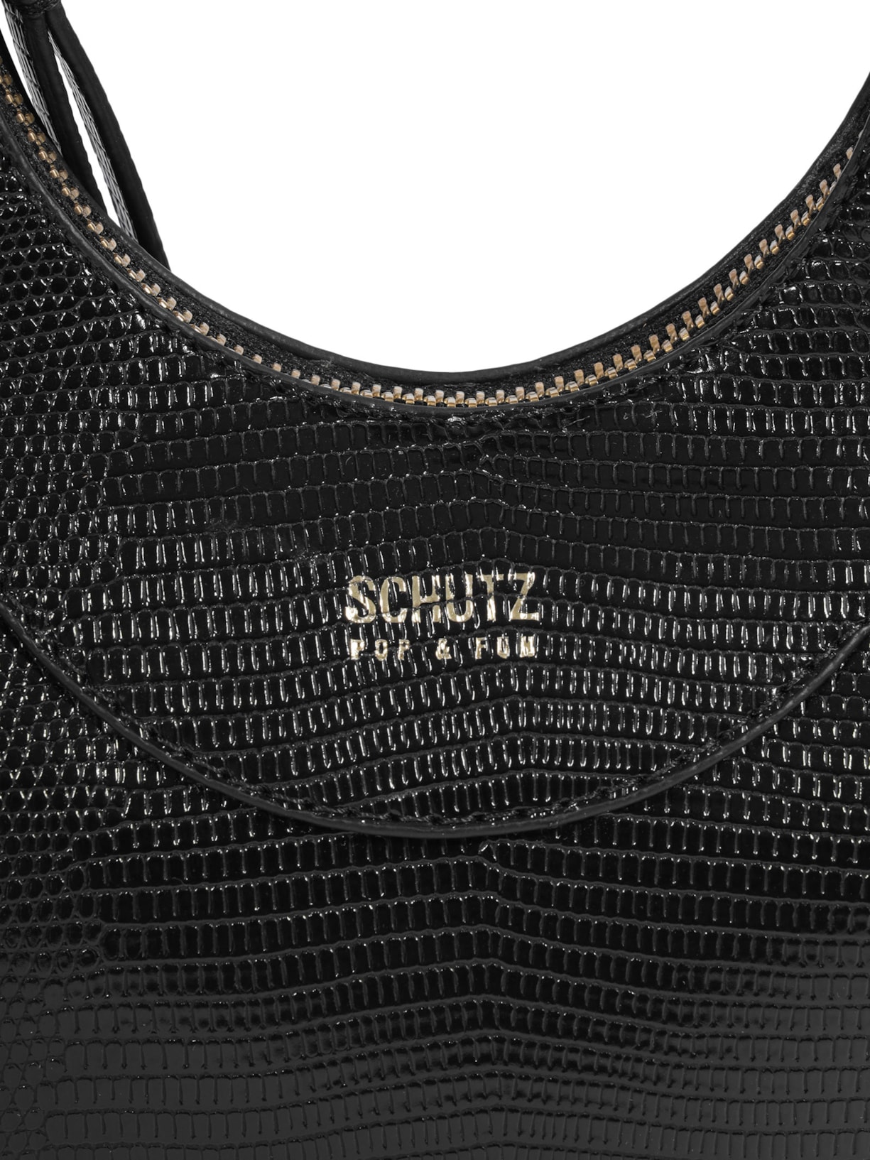 Bolsa Feminina Tiracolo Média Preto Schutz
