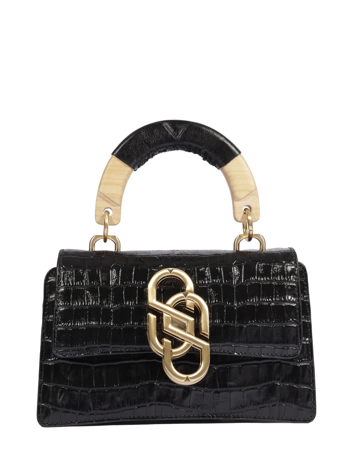 Bolsa Feminina Tiracolo Média Preto Schutz