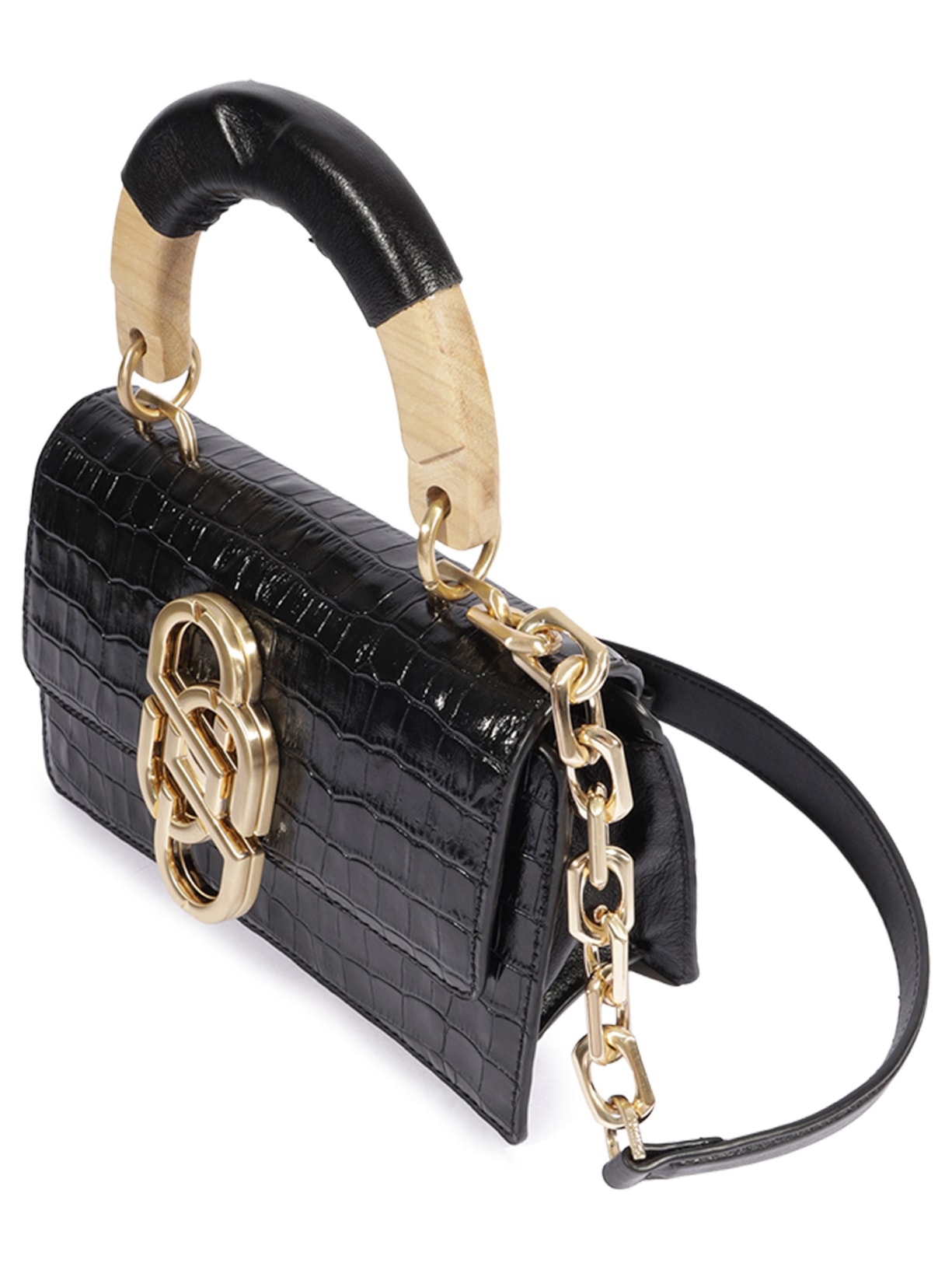 Bolsa Feminina Tiracolo Média Preto Schutz