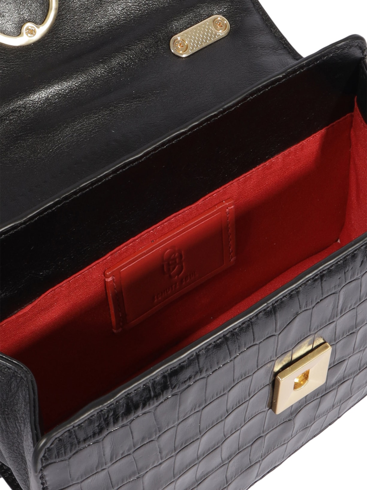 Bolsa Feminina Tiracolo Média Preto Schutz