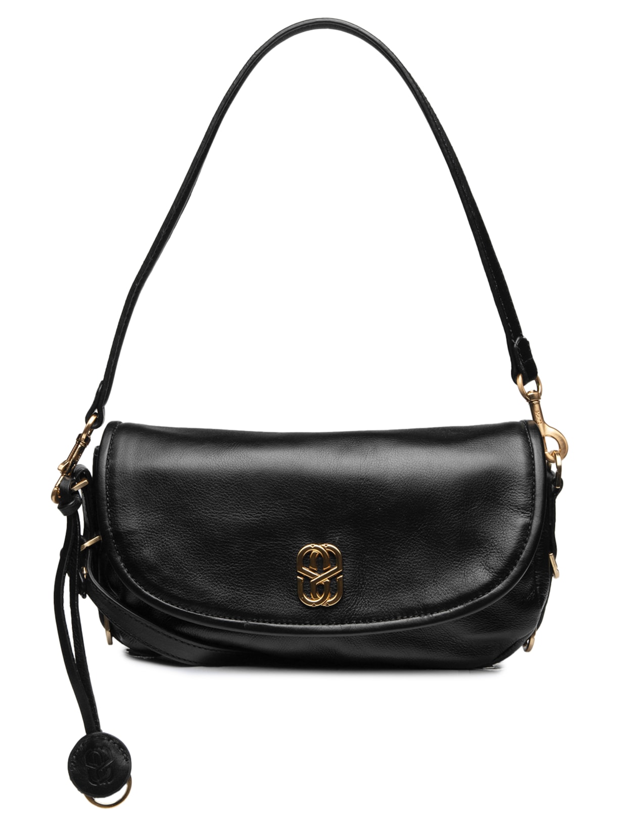 Bolsa Feminina Tiracolo Média Preto Schutz