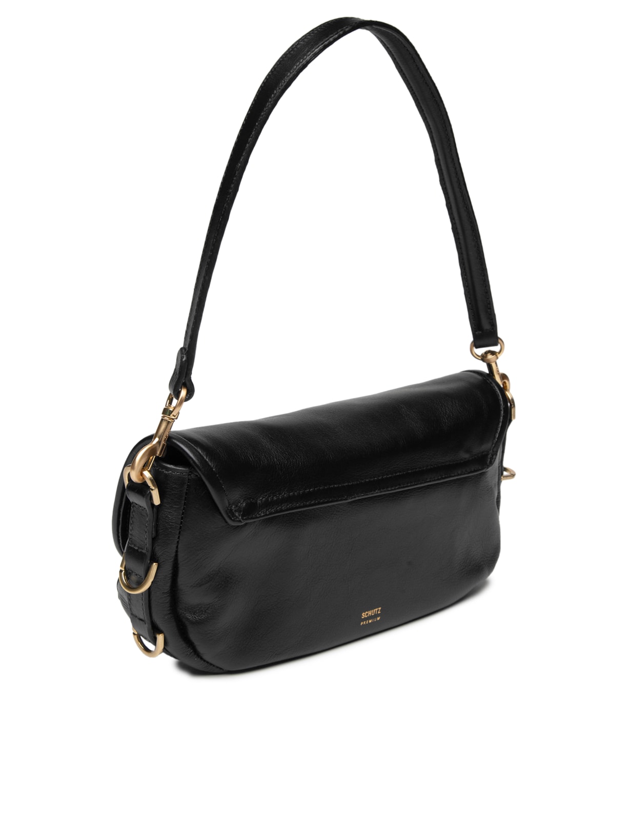 Bolsa Feminina Tiracolo Média Preto Schutz