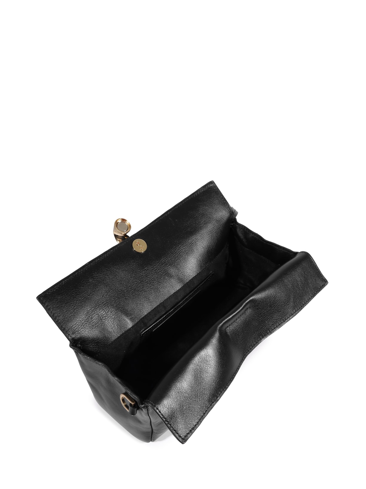 Bolsa Feminina Tiracolo Média Soft Calf Preto Schutz