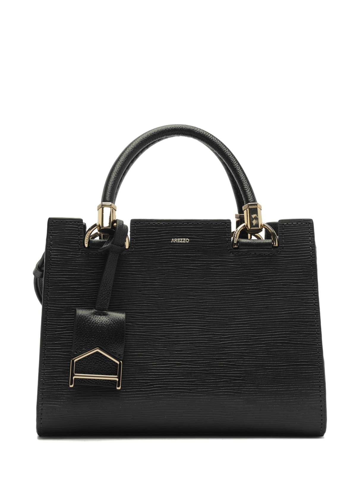 Bolsa Feminina Tiracolo Média Wave/Nap - Preto