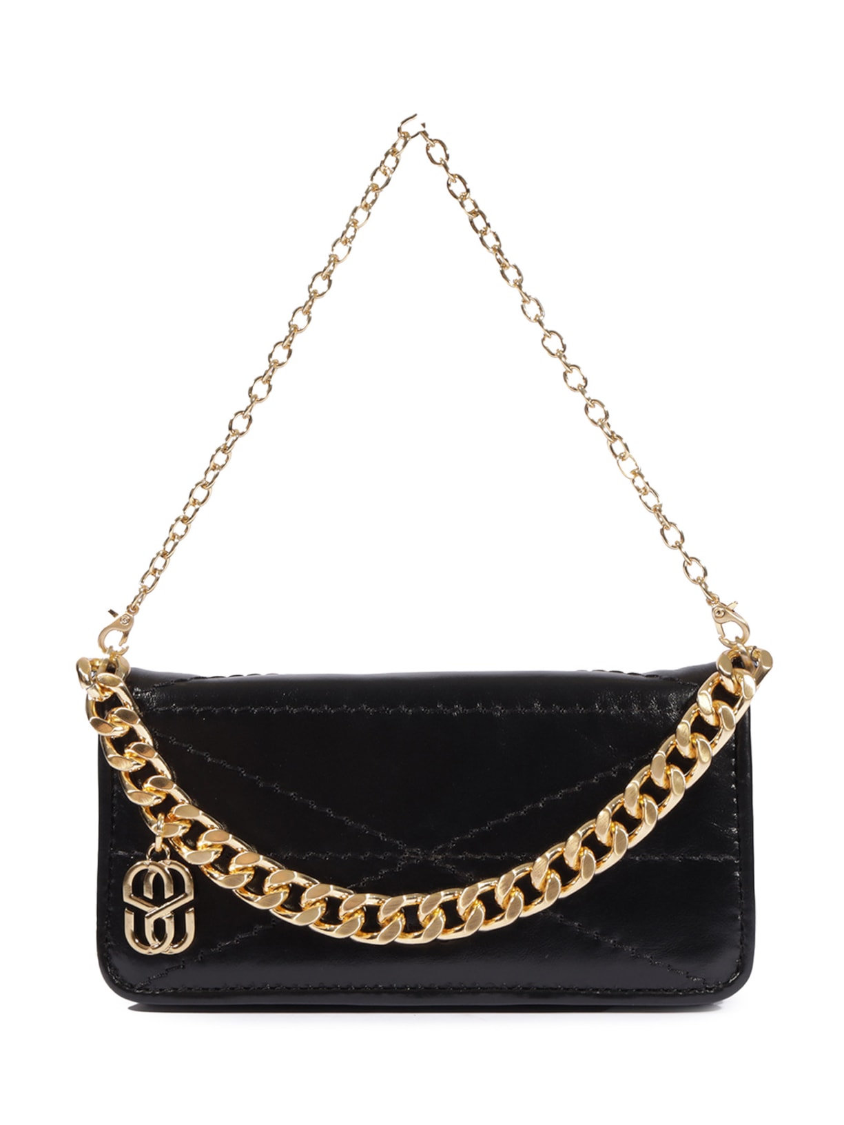 Bolsa Feminina Tiracolo Mika Pequena Couro Preto Schutz