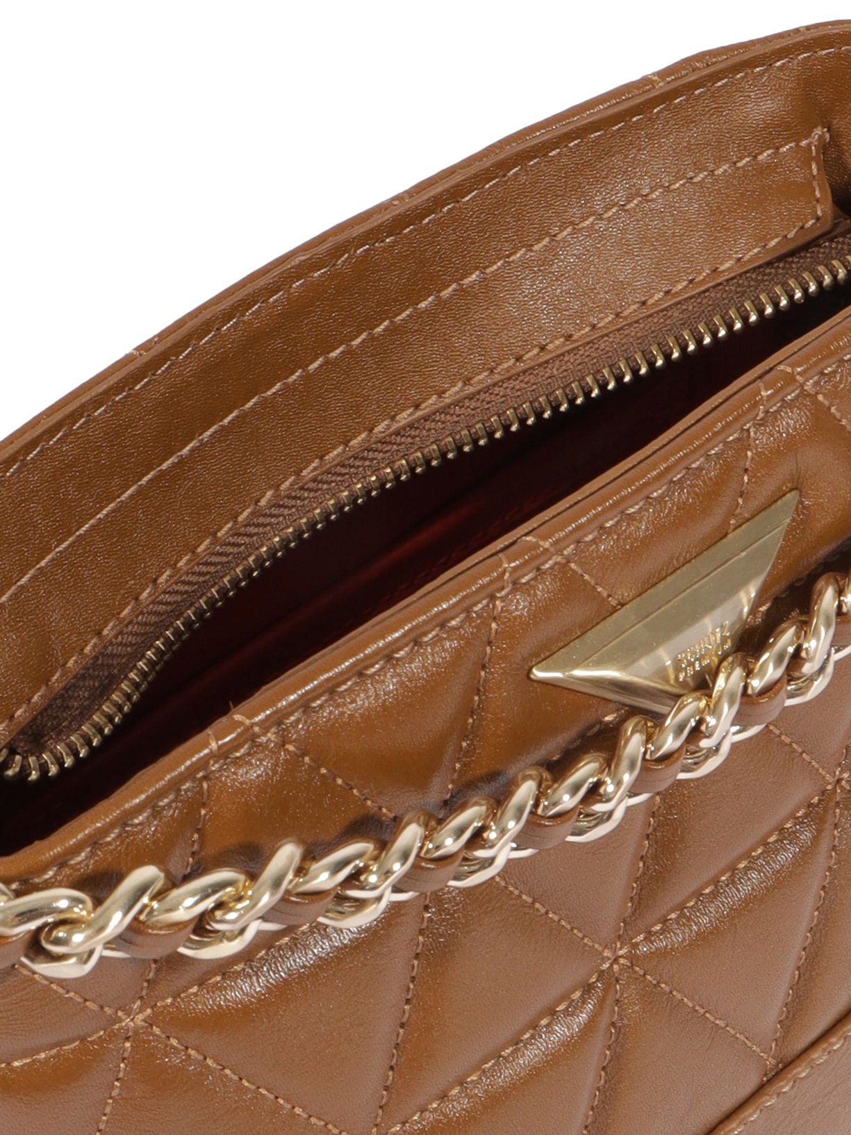 Bolsa Feminina Tiracolo Mini Hobo 944 Couro Marrom Schutz