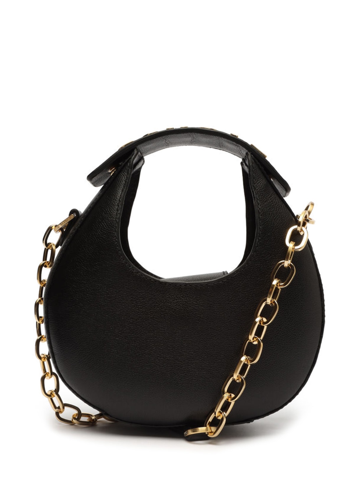 Bolsa Feminina Tiracolo Mini Luara Couro - Preto