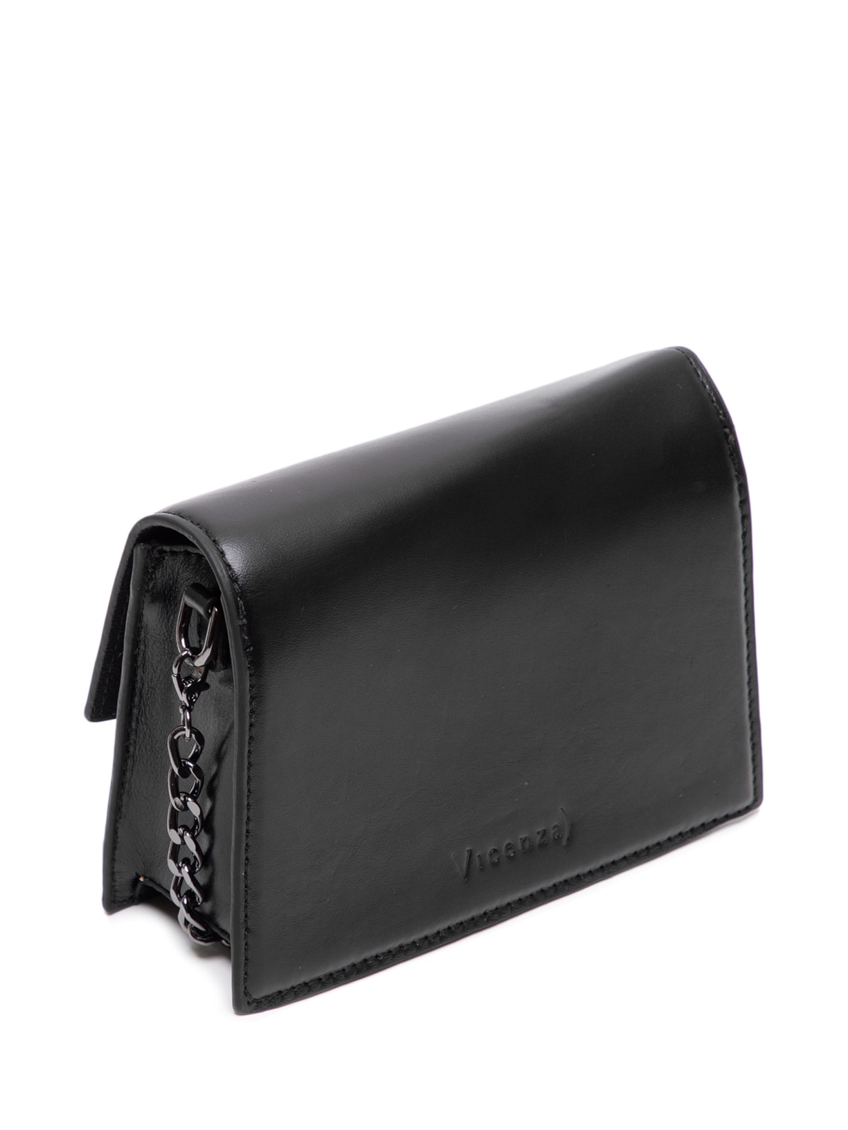 Bolsa Feminina Tiracolo Nancy Veneto Pequena Preto Vicenza