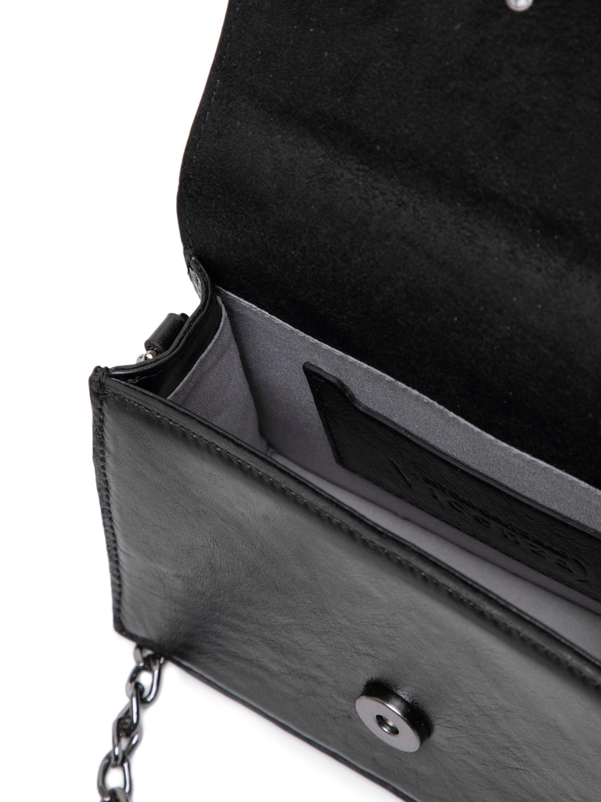 Bolsa Feminina Tiracolo Nancy Veneto Pequena Preto Vicenza