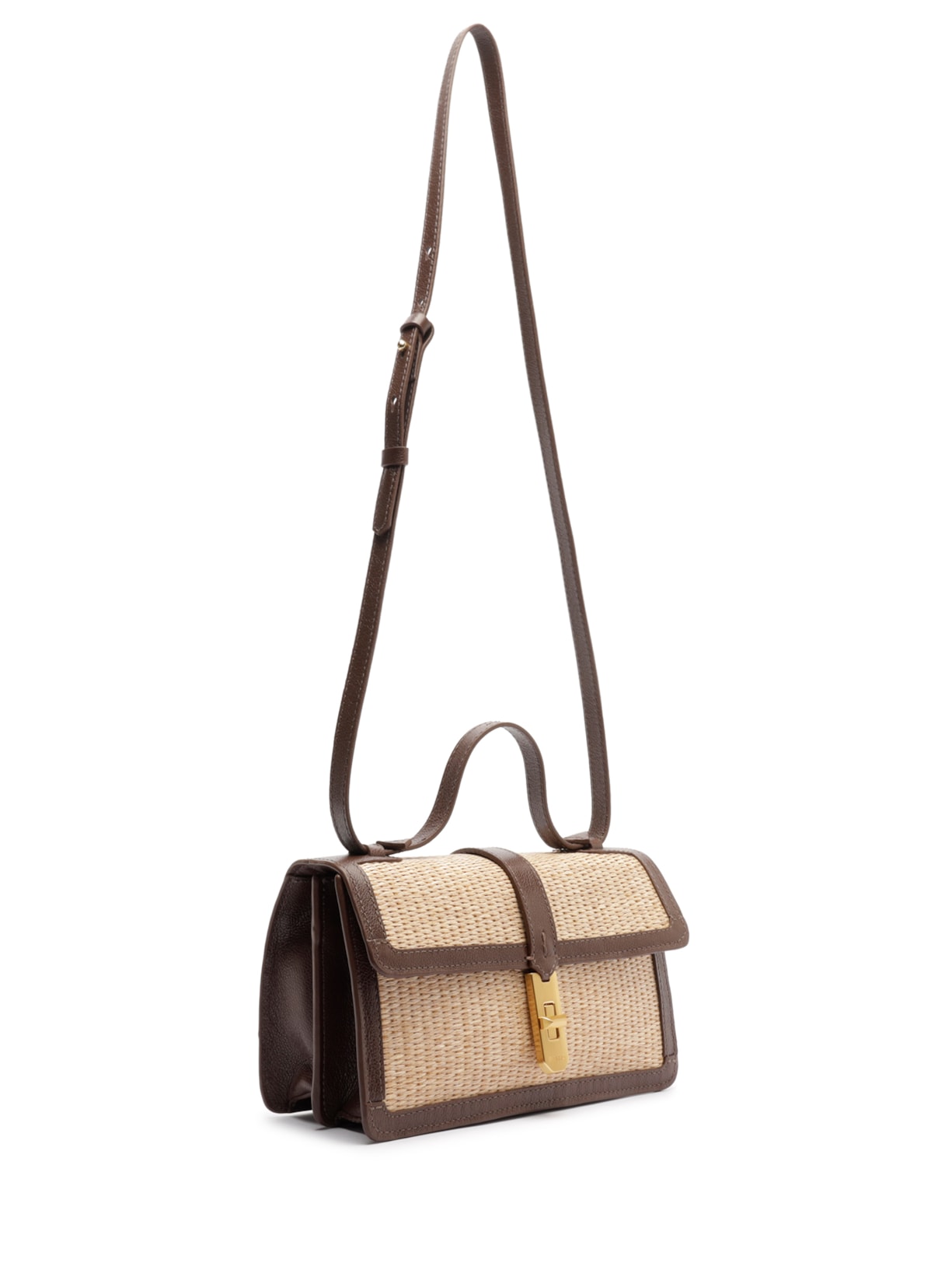 Bolsa Feminina Tiracolo Natural Palha Bege Arezzo