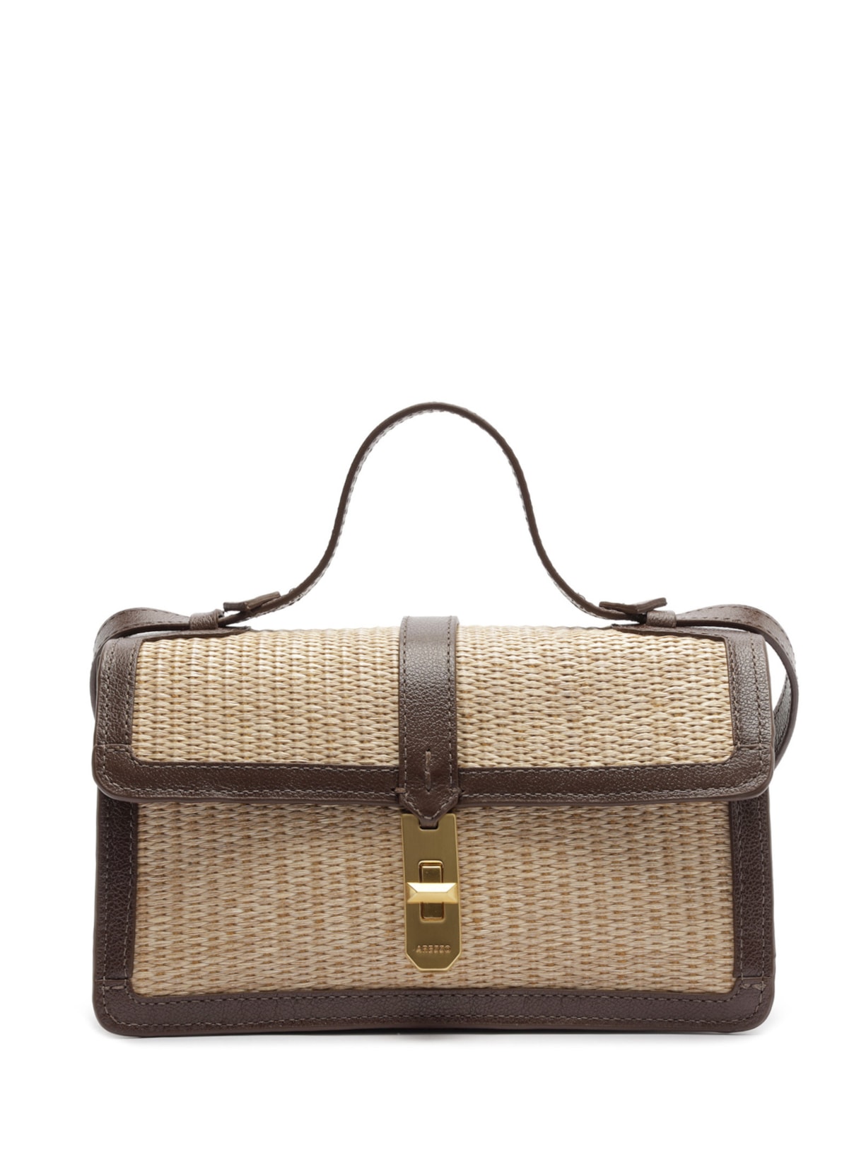 Bolsa Feminina Tiracolo Natural Palha - Bege