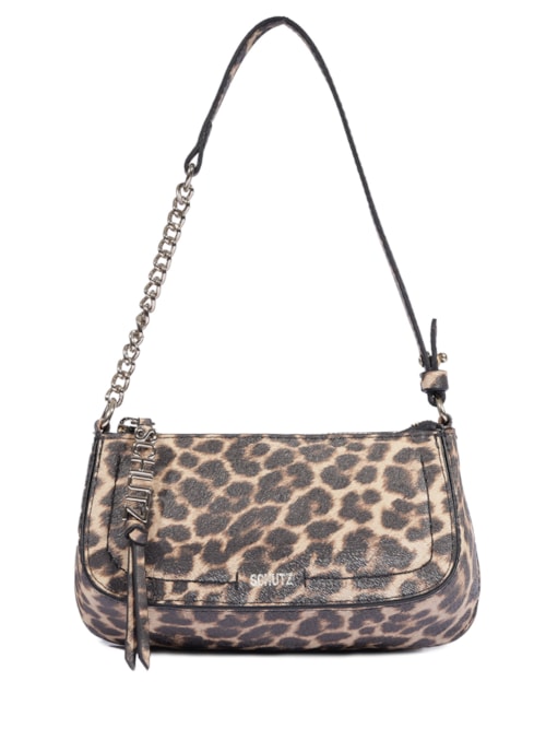 Bolsa Feminina Tiracolo Pequena - Animal Print