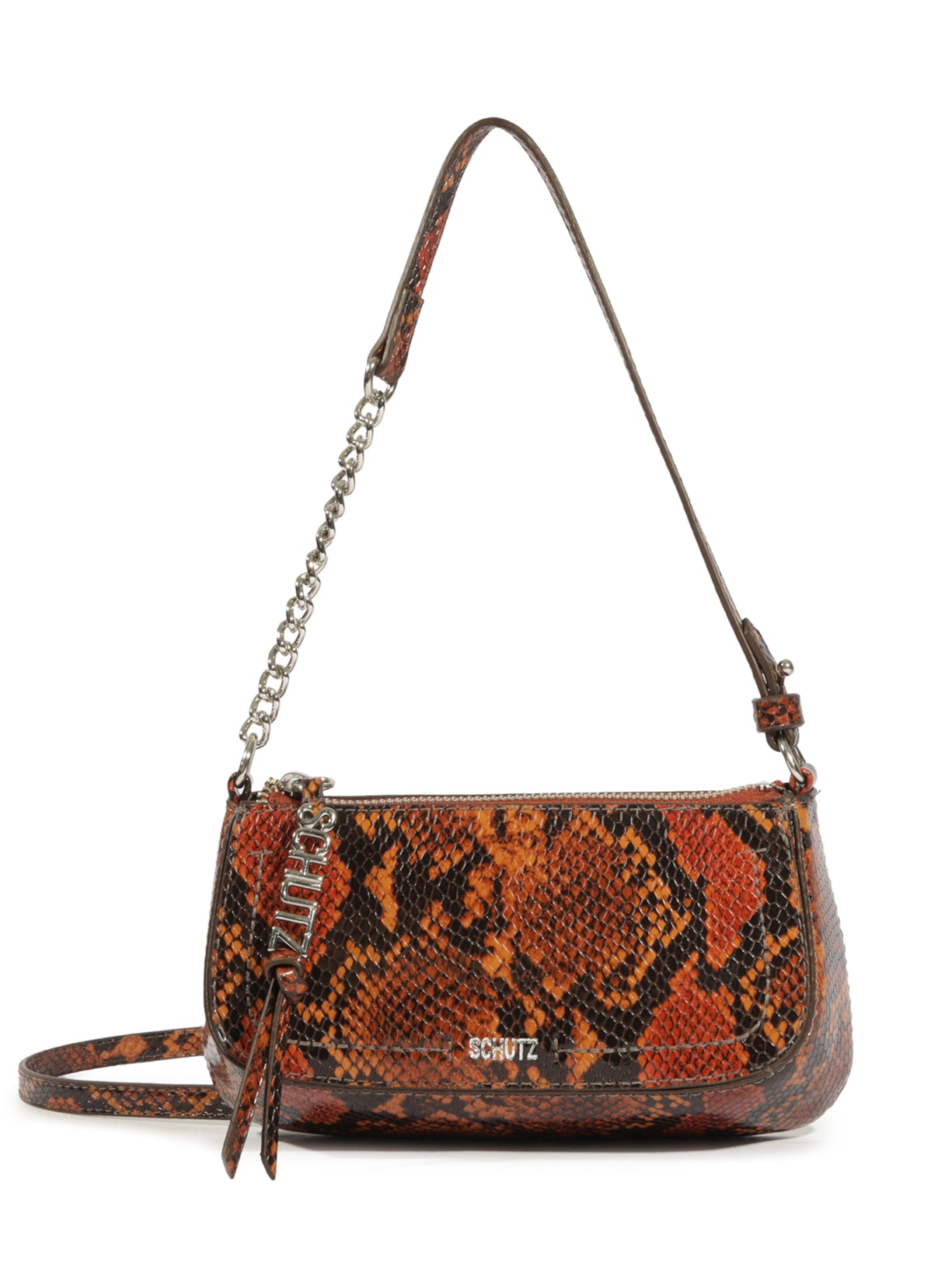 Bolsa Feminina Tiracolo Pequena Animal Print Schutz