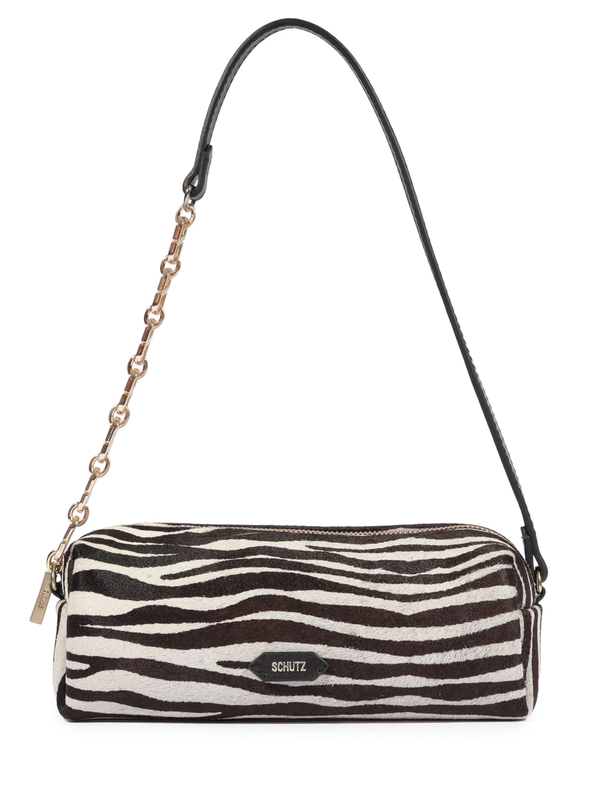 Bolsa Feminina Tiracolo Pequena Animal Print Schutz
