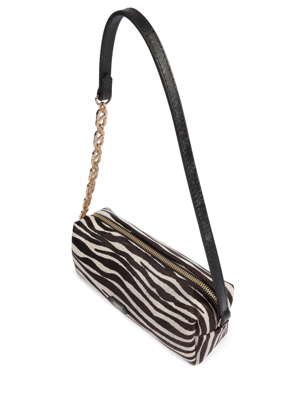 Bolsa Feminina Tiracolo Pequena Animal Print Schutz