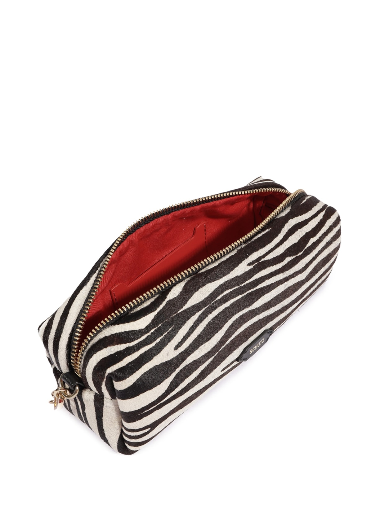 Bolsa Feminina Tiracolo Pequena Animal Print Schutz