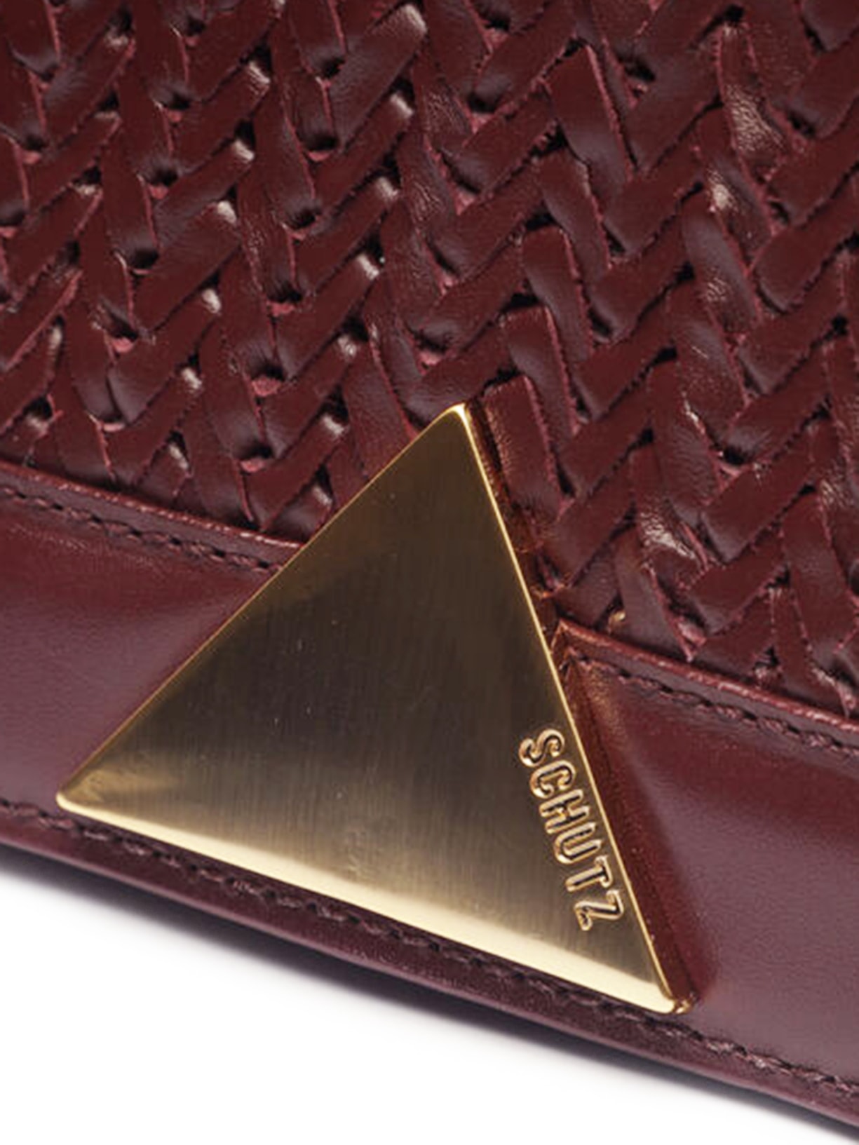 Bolsa Feminina Tiracolo Pequena Audrina Couro Roxo Schutz