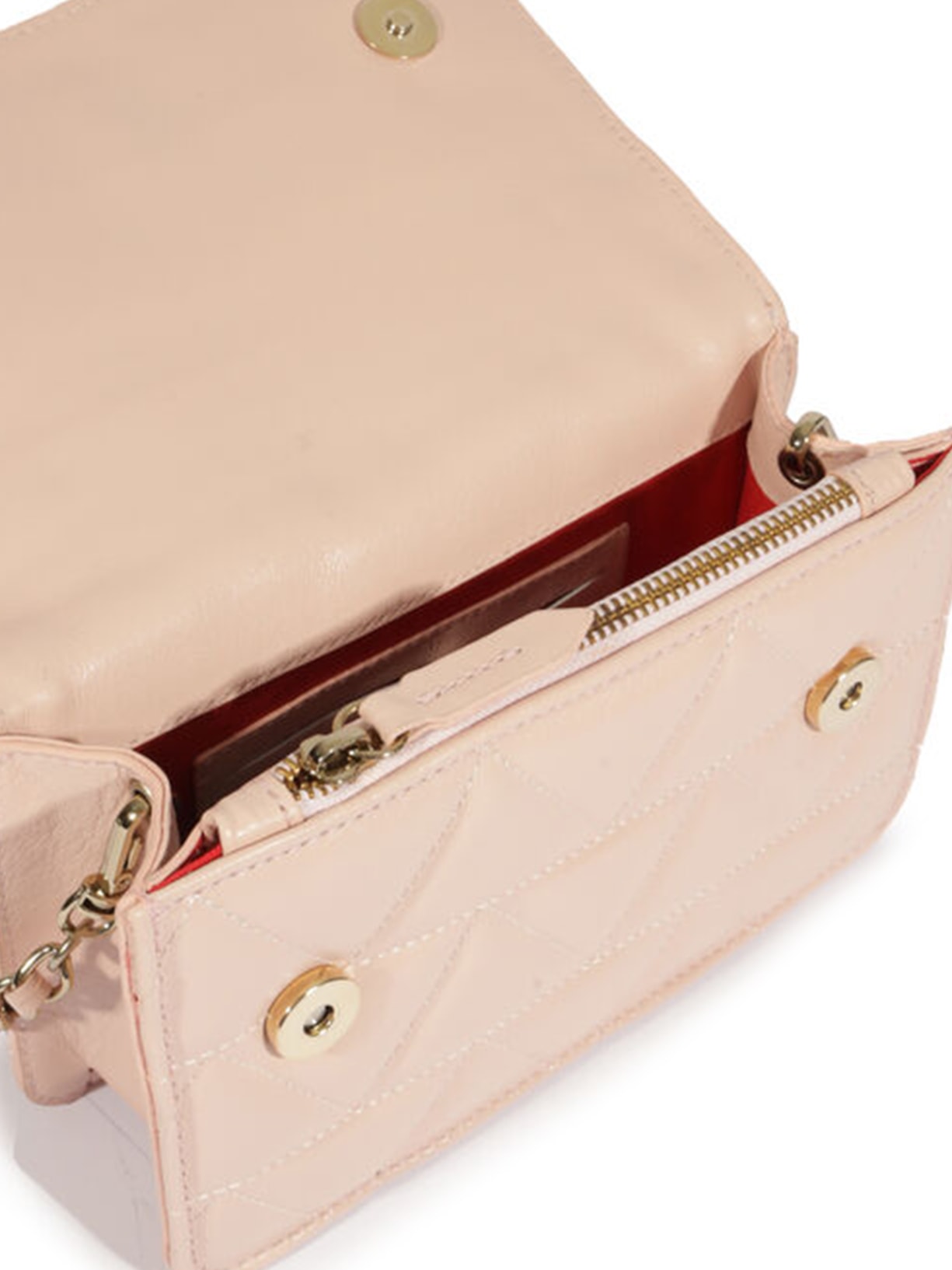 Bolsa Feminina Tiracolo Pequena Believe Couro Rosa Schutz