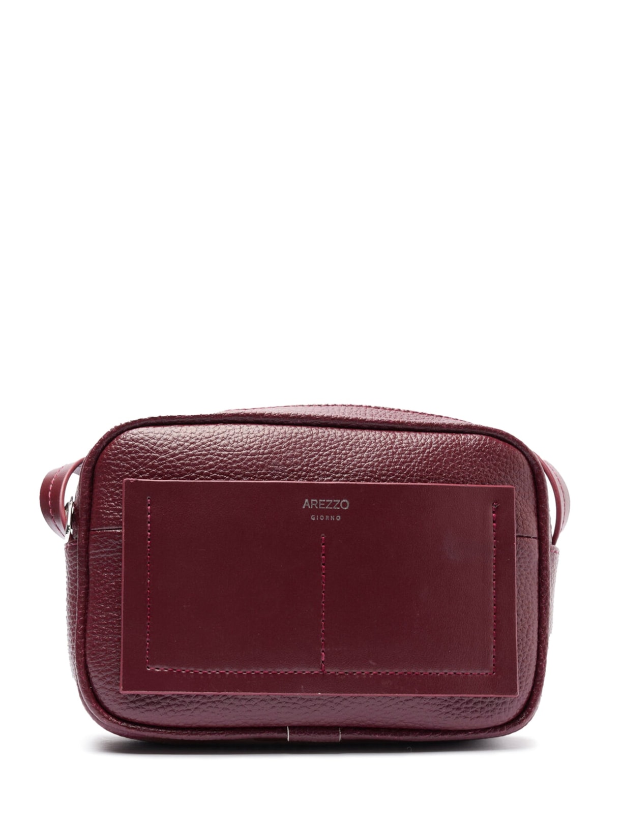 Bolsa Feminina Tiracolo Pequena Bolso Costuras - Vinho