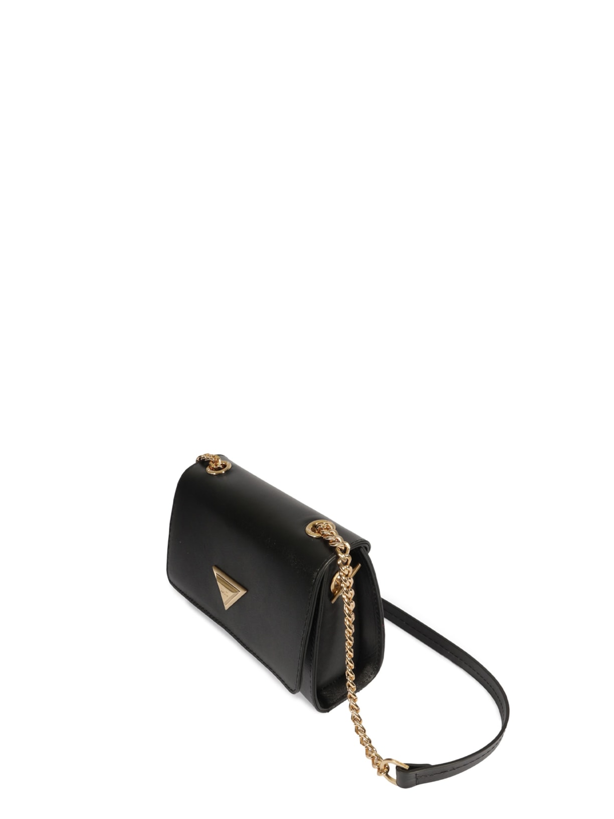 Bolsa Feminina Tiracolo Pequena Cally Couro Preto Schutz