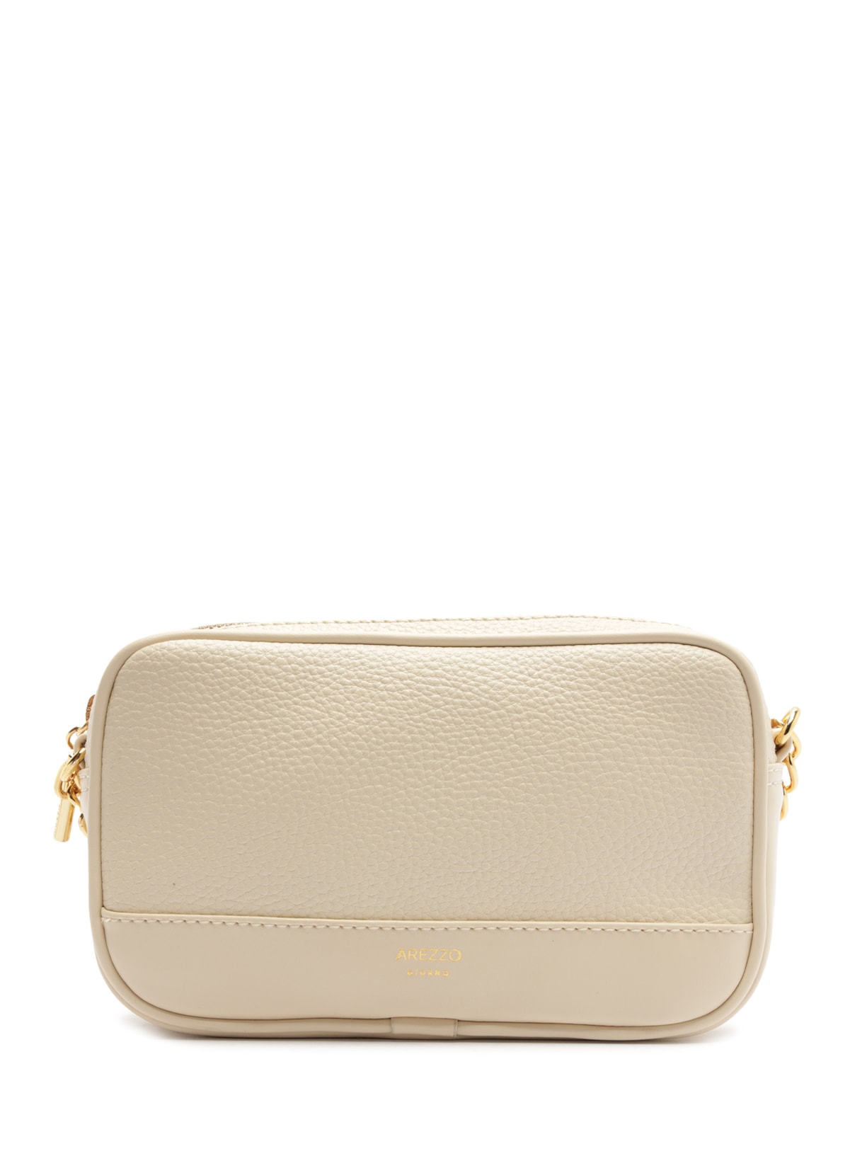 Bolsa Feminina Tiracolo Pequena Corrente Basic Branco Arezzo