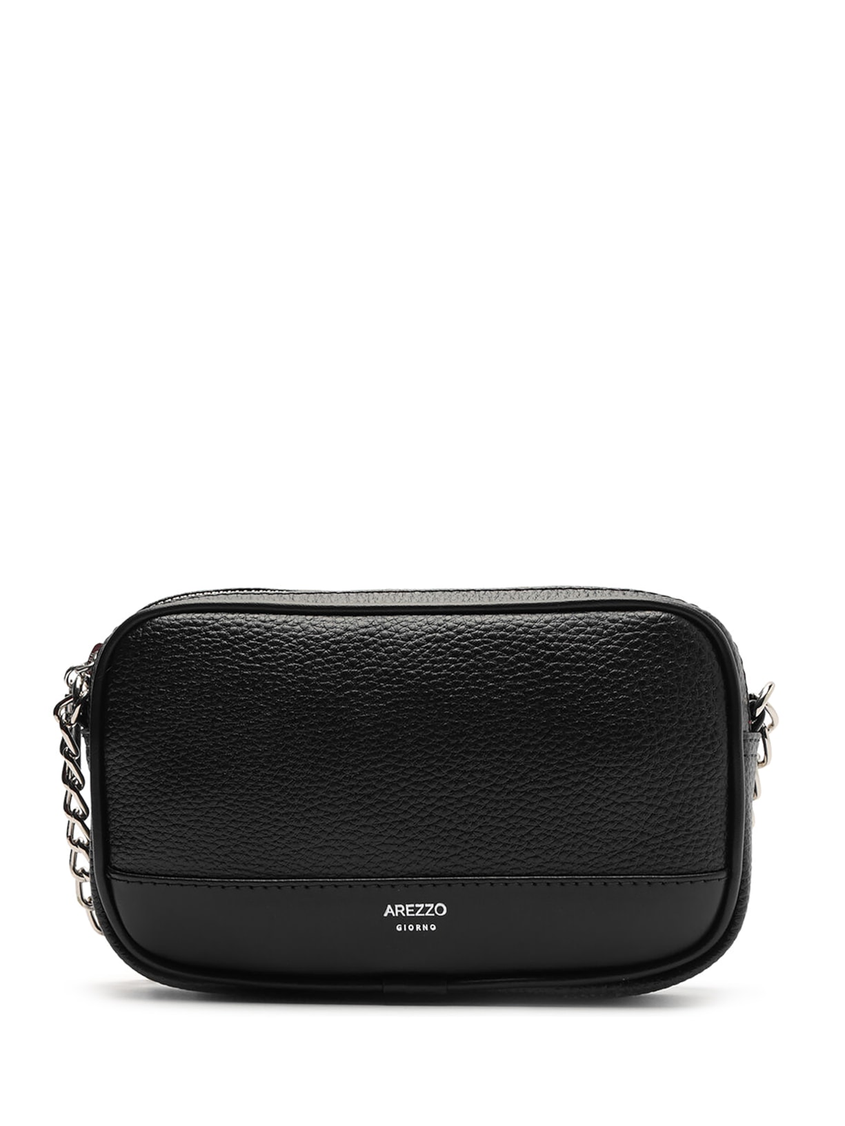 Bolsa Feminina Tiracolo Pequena Corrente Basic - Preto