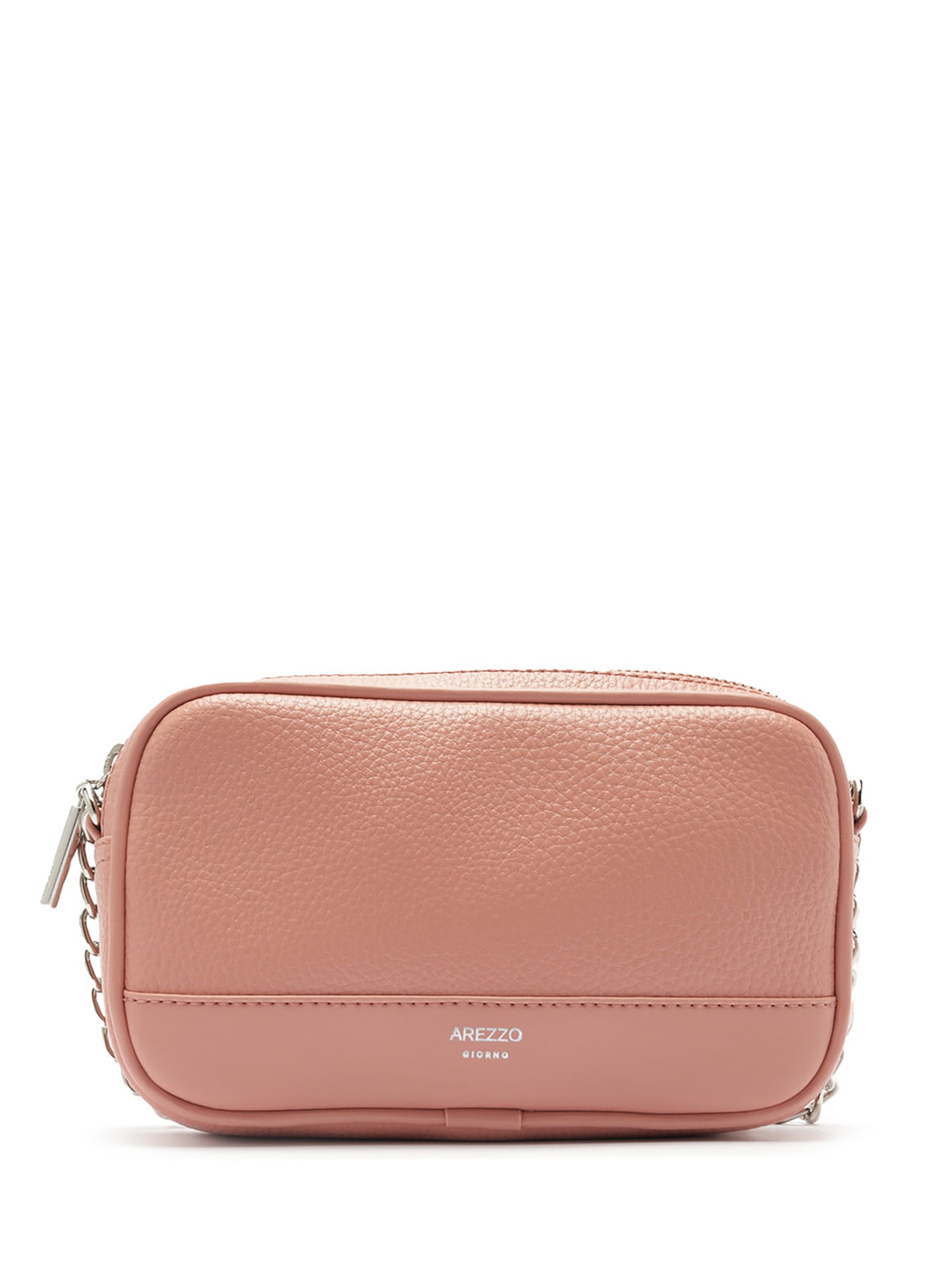 Bolsa Feminina Tiracolo Pequena Corrente Basic - Rosa