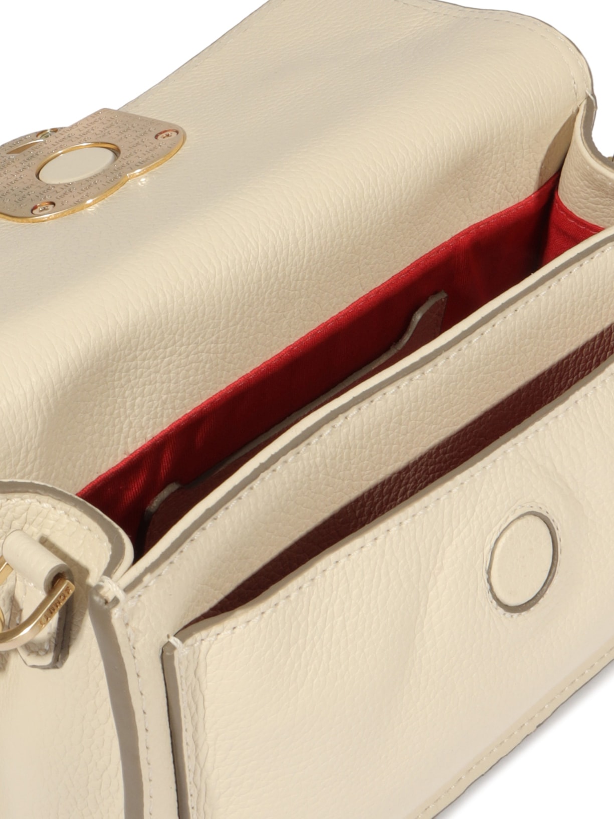 Bolsa Feminina Tiracolo Pequena Couro Branco Schutz