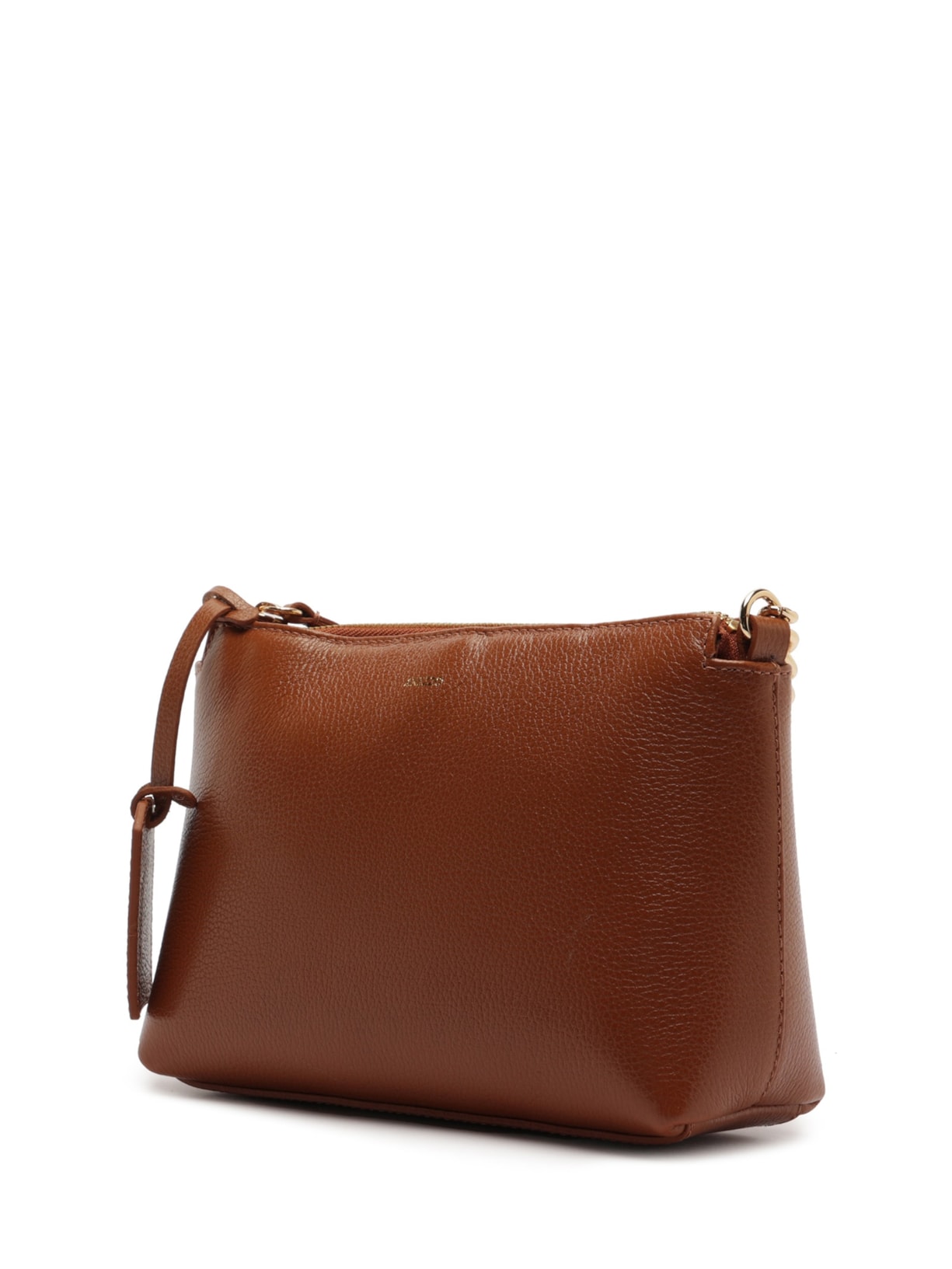 Bolsa Feminina Tiracolo Pequena Couro Marrom Arezzo