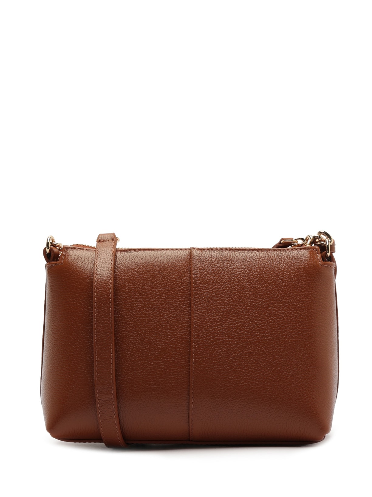 Bolsa Feminina Tiracolo Pequena Couro Marrom Arezzo